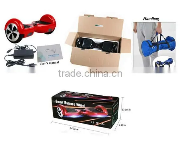 2015 Wholesale Top Grade Two Wheel Self Balancing Scooter /amazing Electri Scooter for Riding