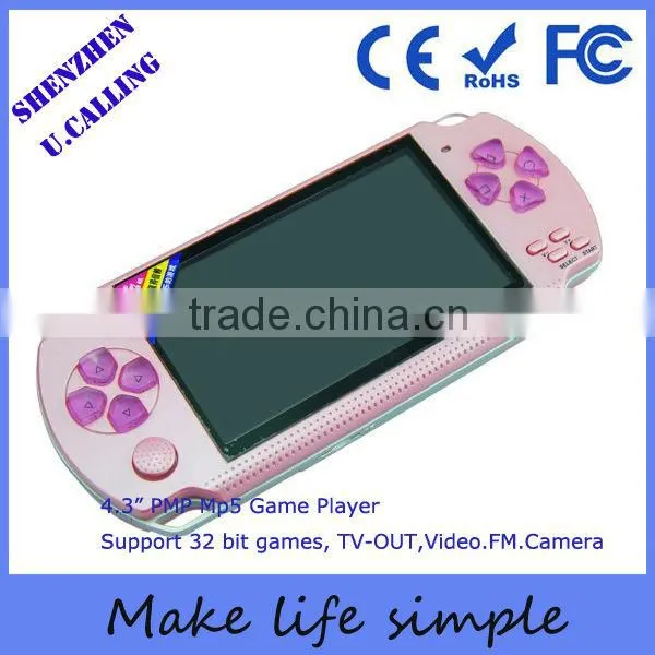 Touch Screen 8GB Mp5 Game Player 4.3" 8GB Mp5 With Camera and TV Out Game Player photo-2