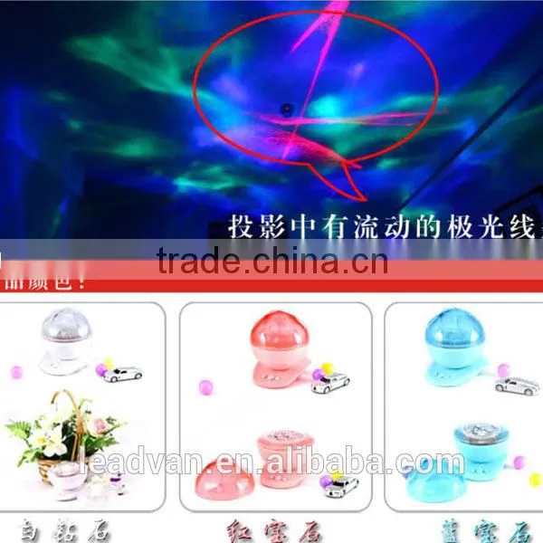 Fashion Colorful Diamond LED Night Light Projection Lamp With Speaker photo-4