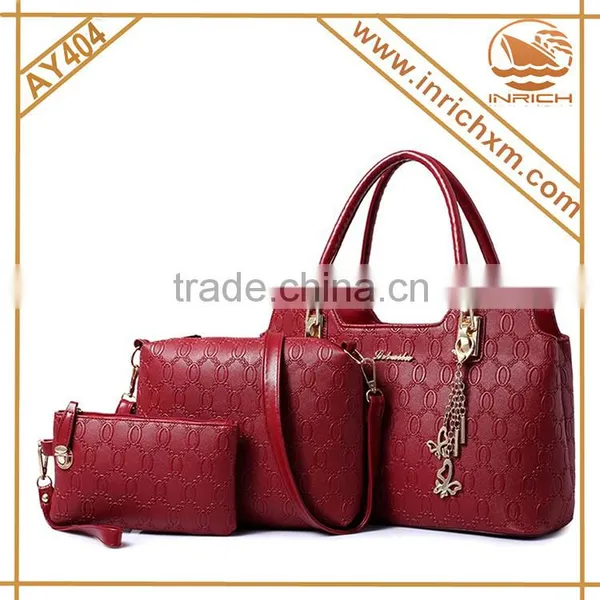 Lady Fashion Designer PU High Quality Handbag OEM Women's Custom Hand Bag Wholesale Quality Choice photo-3