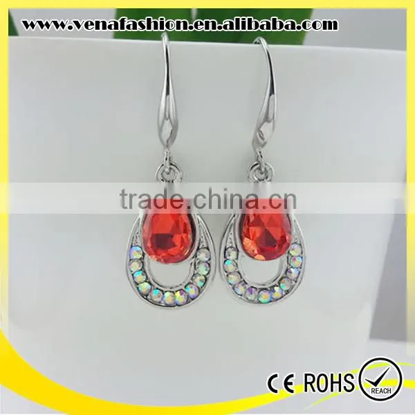 Small Order Crystal African Fashion Jewelry Set, Artificial Jewelry Set photo-5