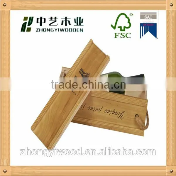 Trade Assurance Wholesale Custom Made Wooden Wine Boxes for Wine Bottle photo-3