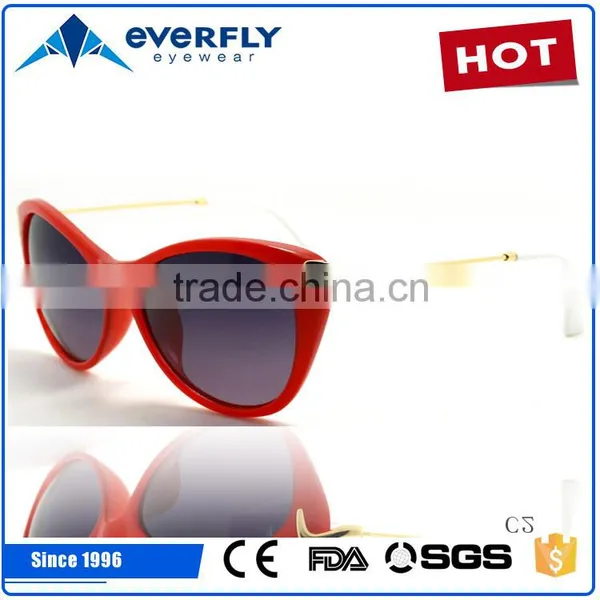Hot Sale High Quality Fashion TR90 Metal Ladies Sunglasses for Women photo-4