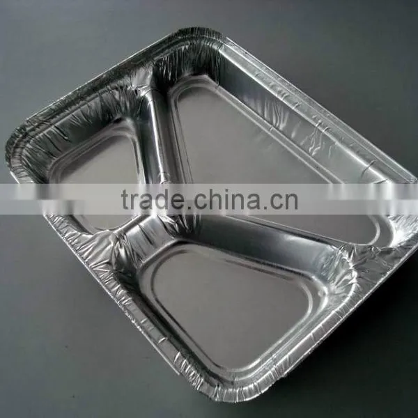 Three Compartment Aluminum Foil Container photo-2