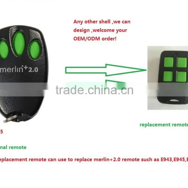 Merlin+2.0 Remote E945,E950,E943, MT100EVO Security +2.0, MT60EVO Security +2.0 photo-3