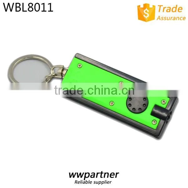 2016 Hot Sale Promotional LED Keyring Plastic photo-3