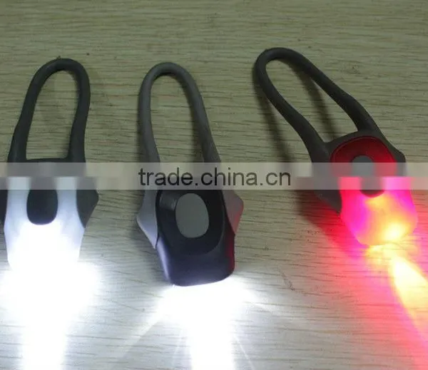 High Quality Waterproof LED Bike Head Light + Rear Flashlight photo-3