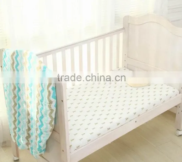 100 organic cotton fitted crib sheet for baby bed,cotton knitted bed sheets for kids                        
                                                Quality Choice