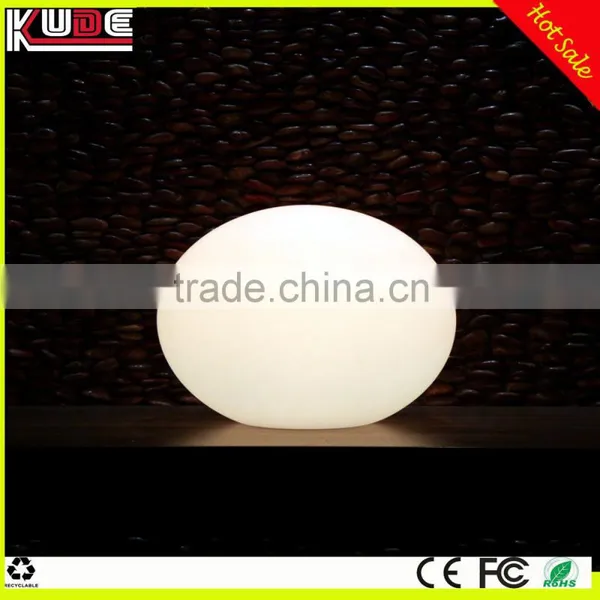 Floating Waterproof Led Round Flat Ball/battery LED Light Ball for Event Decoration photo-3