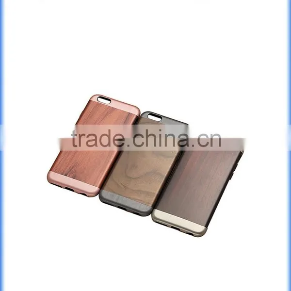 Soft Natural Wood TPU Wooden Case for Iphone 6S photo-6