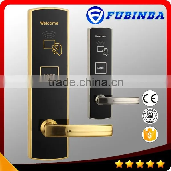 Rfid Card Security Handle Safe Digital Hotel Smart Keyless Electronic Door Knob Lock photo-5