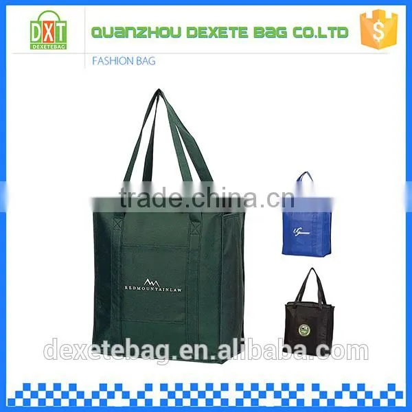 Two Kind of Color Handbag Lunch Travel Cooler Bag
