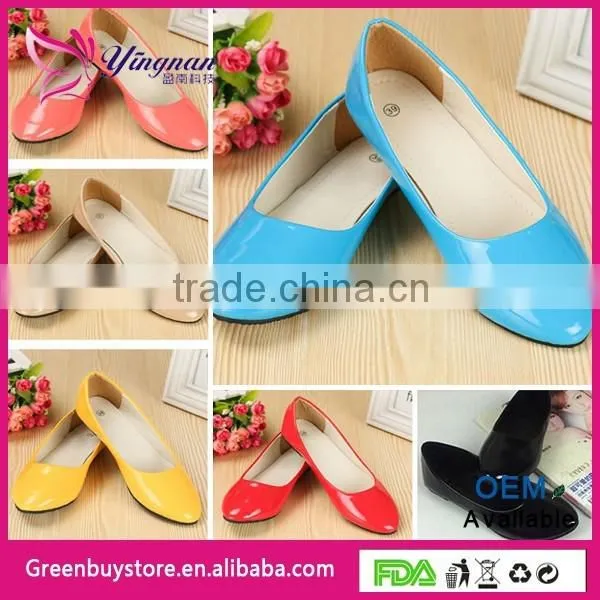 2015 New Women's Flat Shoes Matte Surface Shallow Mouth Single Work Shoes Simple Sexy Female Boat Shoes Wholesale