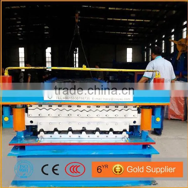 European Style Double Layers Roll Making Machine Machinery Factory photo-3