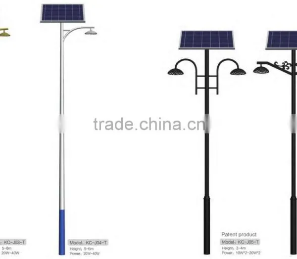 Solar Led Garden Light Street Light 10W 20W 30W Better Than Wind-Solar Lighting System photo-2