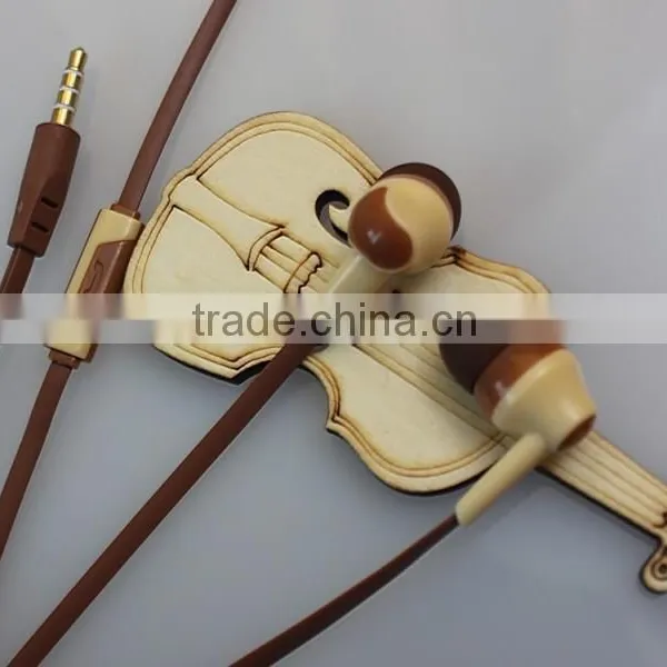 Colorful Earphones 'New Products Earphones Headphones With Mic,Flat Cable Earphone. photo-4