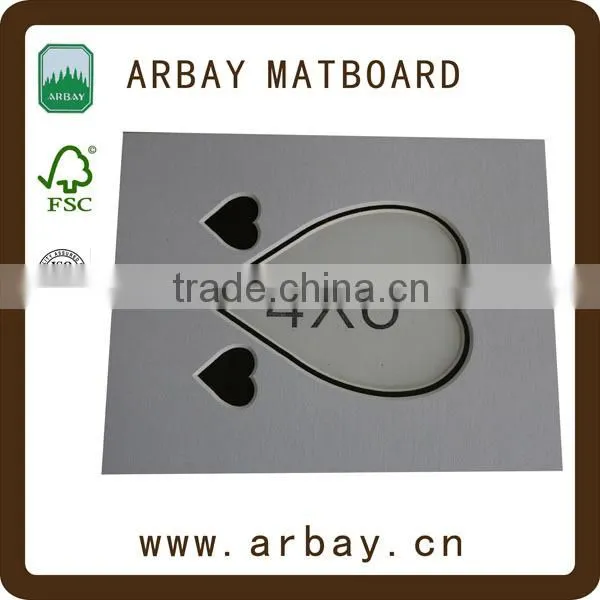 Wholesale White Core 4 Ply Paper Picture Frame Bainbridge Mat Board Colors photo-4