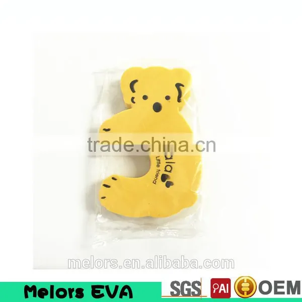 Melors EVA Foam EVA Door Holder/Cute Animal Shape Finger Safety Door Stopper Protector photo-3