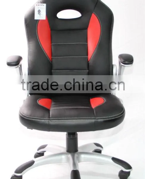 Racing Chair Modern Design Swivel Leather And Mesh Bucket Seat Chair HC-R033 photo-3