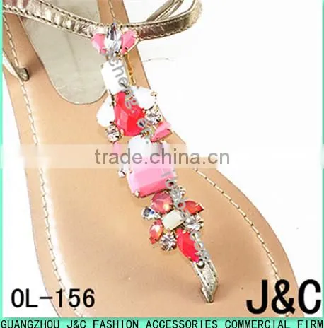 Colorful Resin Bead Shoes Accessories/shoes Chain/shoes Ornament photo-2