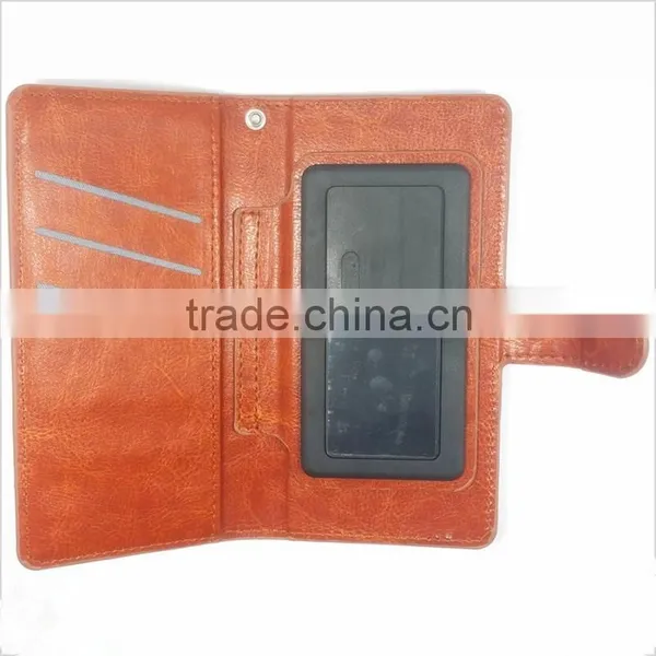 Universal Flip Leather Phone Cover Case With Mirror for Apple Iphone 7 7 Plus 7+ 6 6 Plus 6+ 5 5s se 4 photo-3