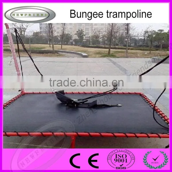China Factory Hot Sell Inflatable Bungee Trampoline Sale photo-3