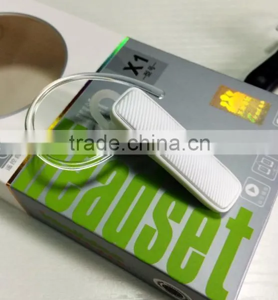 Manufacture Wireless STEREO Bluetooth Earhook With Strong Noise Cancelling