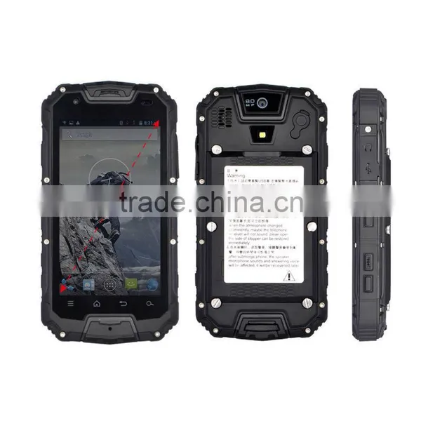 4.5 Inches Quad Core Mobile Phone M8 Waterproof Walkie Talkie IP68 With Dual Card Interphone photo-3
