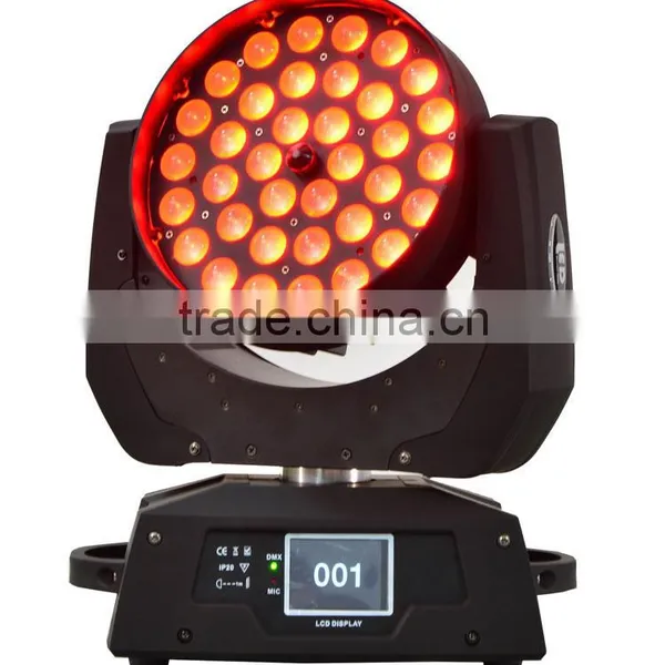 Hot Selling Led Zoom Wash Moving Head 36*10W 4in1 RGBW photo-3