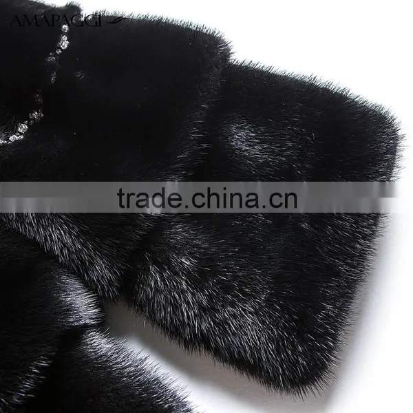 Wholesale White Princess Fur Coat Mink From China photo-4