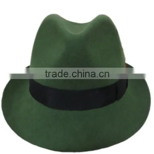 100% Australia Wool Waterproof Fedora Hat photo-6
