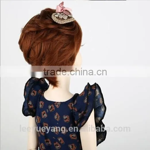 New Style Synthetic Short Wavy 1/4 Bjd Doll Wigs photo-6