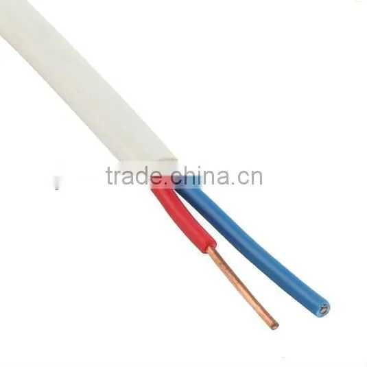coated thin copper flat wire