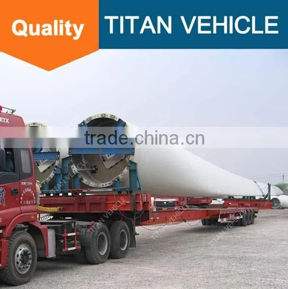 Transport Wind Blade Low Bed Extendable Trailer, 43m Extendable Trailer photo-5