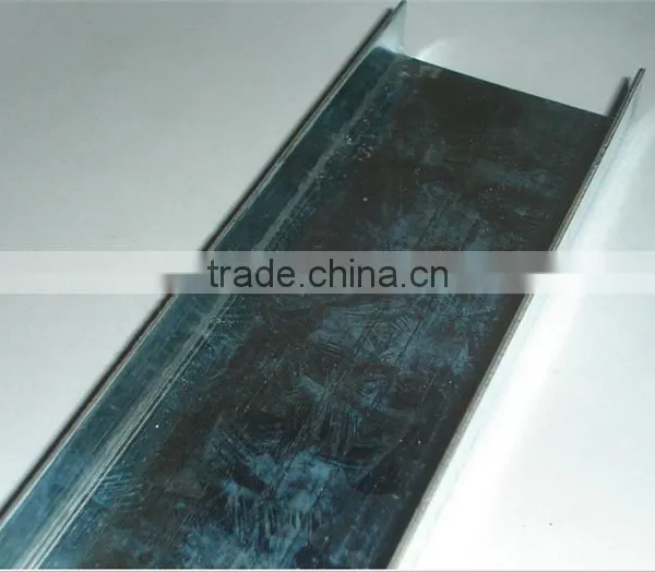 Nice Price Philippines Standard Metal Profiles / Carrying Channel 38*12/ Double Furring Channel 50*19 Made in China . photo-2