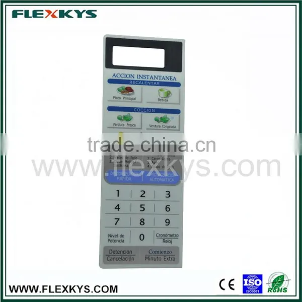 Mircowave Oven Membrane Switch With Sheilding photo-2