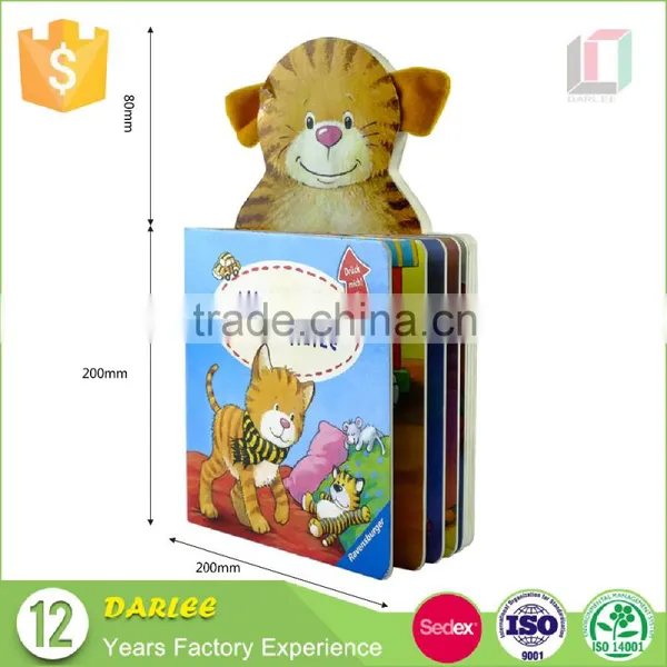 Chinese Good Quality Creative Design Hard Cover 3D Pop up Cardboard Children Book Printing photo-2
