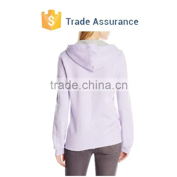Women's Full Zip Eco Fleece Hoodie Jacket photo-2