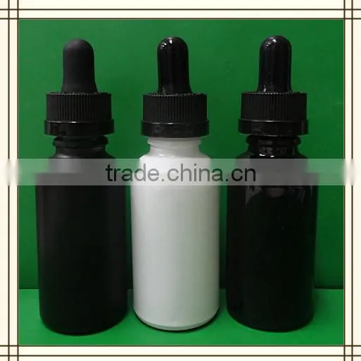 Vaporizer Glass Bottles 30ml Dropper Bottle Glass Black photo-2