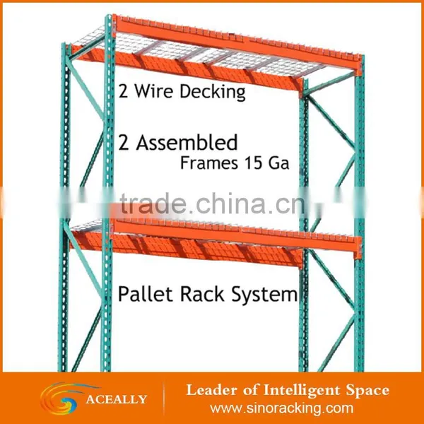 Powder Coated Q235 Steel Metal Grid Welded Mesh Panel for Pallet Racking photo-6