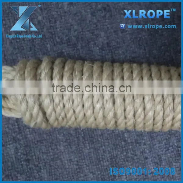 Natural Fiber Color Sisal Manila Rope on Oil Field photo-2