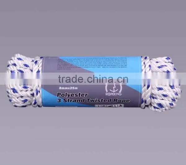 Color Twisted Rope With pe and Nylon photo-2