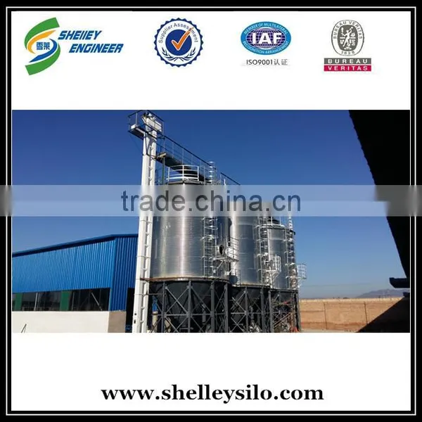 Bolted Galvanized Corrugated Hopper Bottom Steel Corn Silo