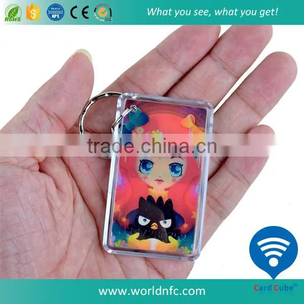 3D China Manufacture S50 Compatible 1k RFID Keyfob/ Keychain/ Key Tag for Chirdren photo-5