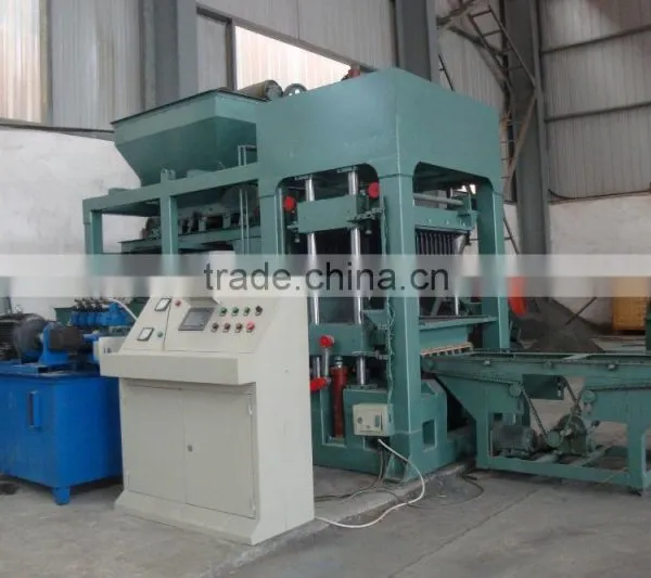 Full Automatic Hydraulic Concrete Block Machine (QT4-15)
