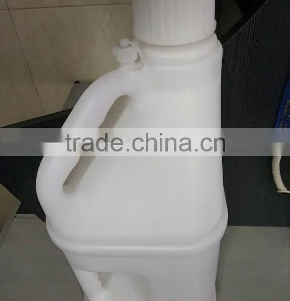 OEM Blow Molding New Design Oil Bucket Jerry Can Oil Drum Plastic Jug Milk White for Sale photo-2