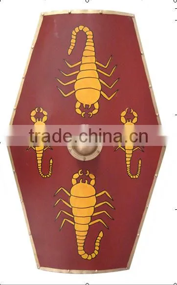 2016European Medieval Shield Ancient Greek Knight Shield Plastic Toy Shields:Latin Cross & Drop photo-5