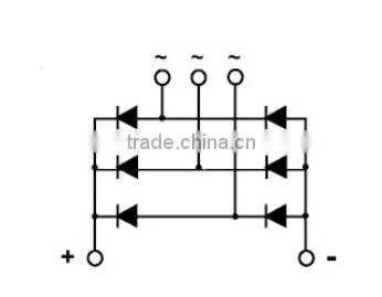 MDS50A Three Phase Rectifier Bridge Module photo-2