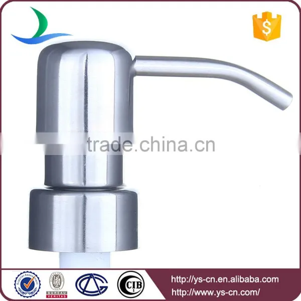 Mason Jar Liquid Soap Dispenser Round Top Stainless Steel Pump photo-2