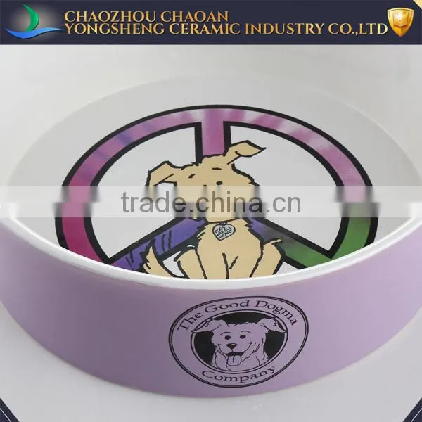 NEW Cartoon Pet Feeding Ceramic Products of Pet Bowl photo-2
